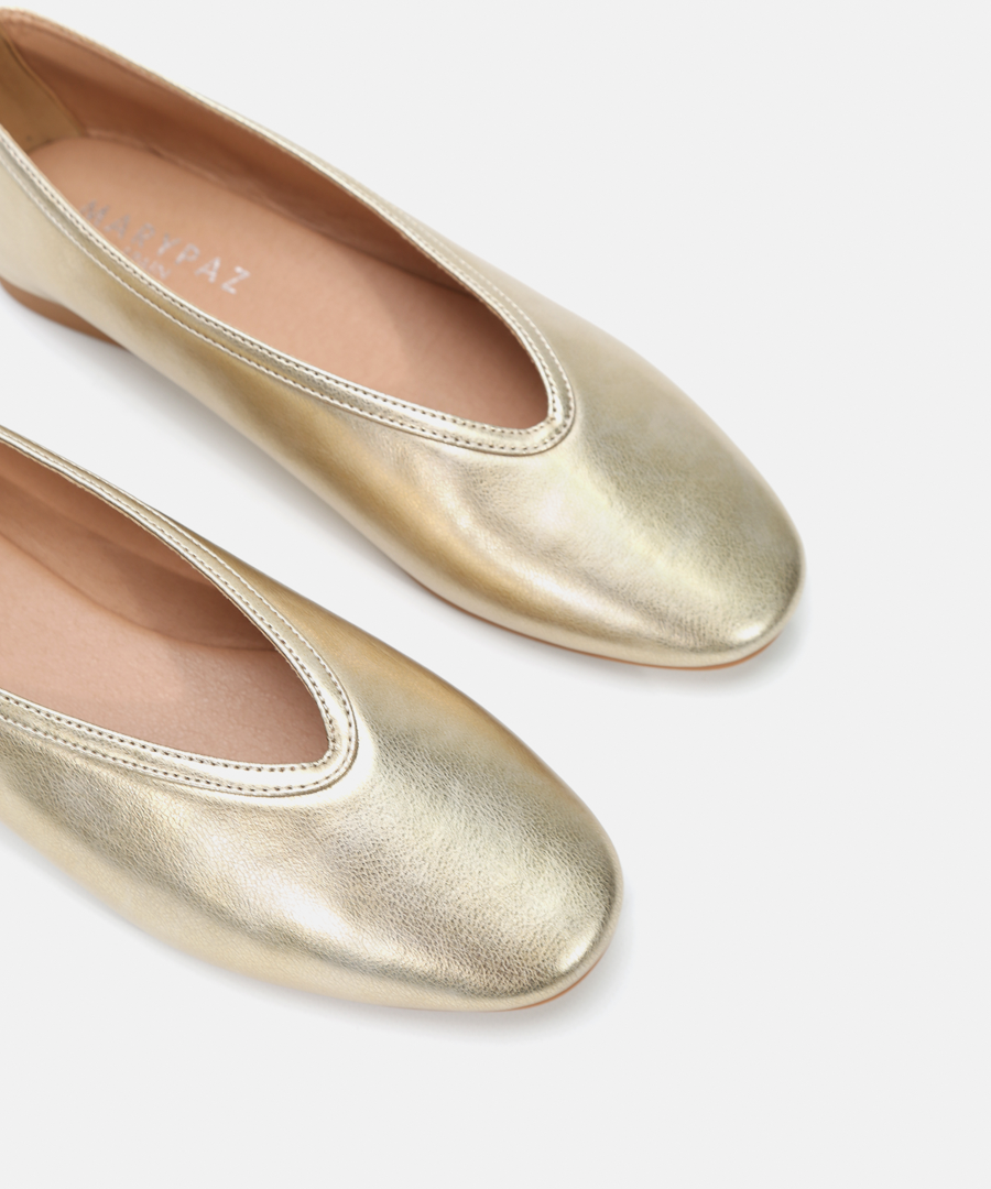 Bailarinas escote pico